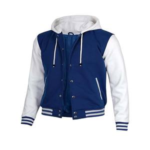 <b>Men</b> Letter Embroidered Logo Baseball <b>Bomber</b> Letterman <b>Jackets</b> Custom Leather <b>Varsity</b> <b>Jackets</b> Wholesale - Product Image 2