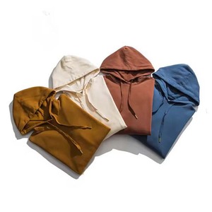 Sudaderas con capucha de mezclilla personalizadas transpirables impresas al por mayor, conjunto de lavado ácido sin mínimo, estampado de 500g/m² - Product Image 5