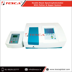 สเปกโตรโฟโตมิเตอร์ลําแสงคู่ช่วงความยาวคลื่น 190nm-1100nm พร้อมระบบ Peltier & Sipper รุ่น 58007 จากซัพพลายเออร์อินเดีย - Product Image 2