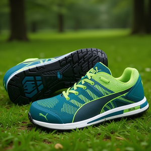 Calzado de Seguridad Elevate Knit Verde, Talla 42 W.11, Azul/Verde, S1PS, ESD, FO, HRO, SR - Product Image 3