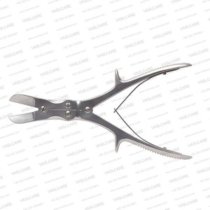 Vaslcare-Fórceps de corte de huesos HORSLEY de acero inoxidable de doble acción, instrumentos quirúrgicos ortopédicos certificados CE - Product Image 3