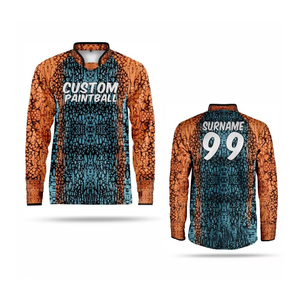 Camisetas de Paintball de Poliéster Hechas en Fábrica Profesional - Sublimadas Personalizadas en Colores y Tallas para Juegos al Aire Libre al Mejor Precio - Product Image 1