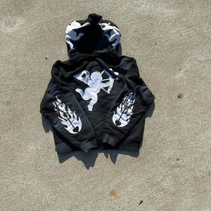 Survêtement à manches longues lavé à l'acide vendu directement en usine Nouvelle conception de poches Survêtements à manches longues pour hommes - Product Image 5