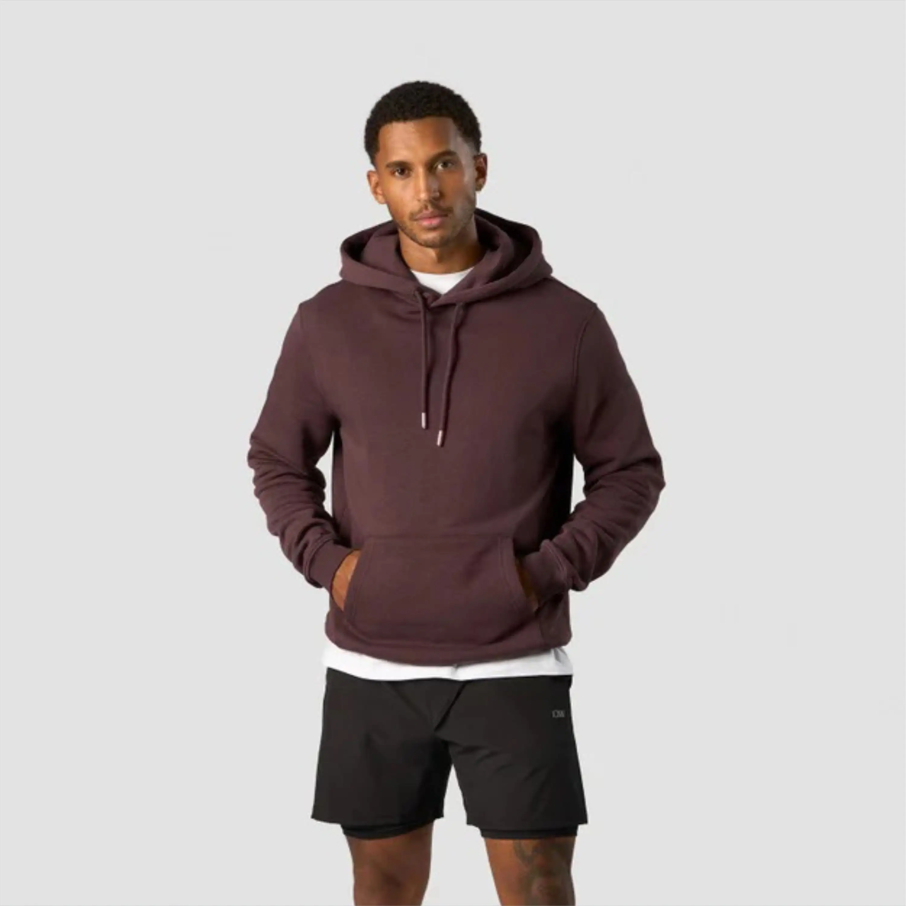 Sweat à capuche en molleton personnalisable pour homme-Personnalisé avec votre logo, parfait pour les vêtements d'entreprise et les événements d'équipe