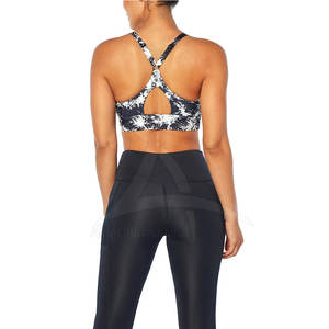 เสื้อชั้นในออกกำลังกายสำหรับผู้หญิง ระบายอากาศได้ดี รองรับน้ำหนักเบา เป็นมิตรกับสิ่งแวดล้อม รับสกรีนโลโก้ สำหรับวิ่ง ฟิตเนส โยคะ และออกกำลังกาย - Product Image 3