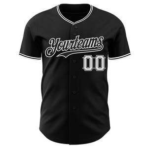 Wholesale <b>baseball</b> <b>jersey</b> <b>bulk</b> breathable lightweight quick dry durable stitched moisture resistant comfort team sports design - Product Image 5