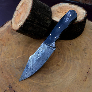 Cuchillo de supervivencia de hoja fija de alta calidad para acampar al aire libre, caza, precio razonable con soporte OEM personalizado, mango de madera - Product Image 5