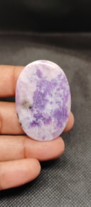 Cabujón de Lapidolita Azul de Alta Calidad, Piedra Preciosa Natural Pulida, Tamaños Mixtos de 5-8 mm para la Fabricación de Joyas, Piedras Preciosas Sueltas - Product Image 4