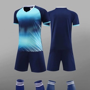 Vêtements de sport décontractés respirants à séchage rapide pour hommes Chemise d'entraînement de football à manches courtes imprimée sur mesure pour la compétition - Product Image 4