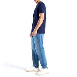 Camiseta de Hombre Nueva, Color Sólido, 100% Algodón, Marca Confiable, Ropa Deportiva, Ecológica, Transpirable, de Secado Rápido, Precio Bajo, Gran Venta - Product Image 2