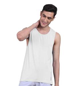 Camiseta sin mangas para hombre, tejido de punto suave al tacto para máxima comodidad durante el entrenamiento, entrenamientos deportivos, actividades al aire libre - Product Image 5