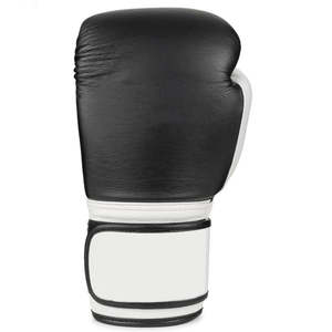 Gants de boxe en cuir de vache véritable avec impression de logo personnalisée en gros, fabricant de haute qualité, gants de sparring à boucle et crochet CP-BG-01 - Product Image 5