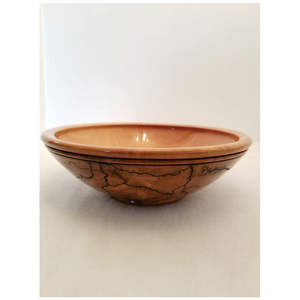 Bol de service rustique en bois écologique fait à la main personnalisé pour mariage, pendaison de crémaillère, design moderne, bol à salade de haute qualité personnalisé - Product Image 1