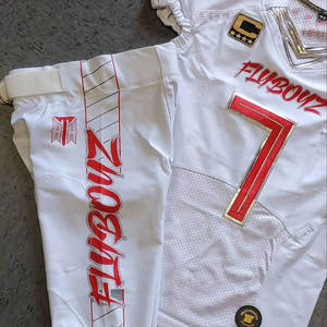 Uniformes de Fútbol Americano Personalizados, Ropa de Fútbol Americano, Sublimación Personalizada, Pantalones Cortos, Talla Juvenil 12, Talla Grande, Deportes de Verano 12 - Product Image 3
