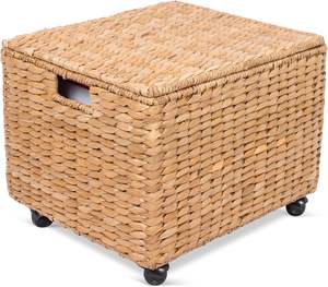 <b>Hot</b> Design Rattan Storage Basket Eco Friendly Closet Storage Basket for Living Room Bedroom OEM Packaging in Vietnam - Product Image 1