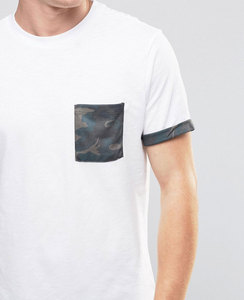 T-shirt en coton 100% pour hommes en gros, logo personnalisé OEM - Product Image 3