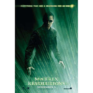 Neo From Matrix Revolutions <b>Poster</b> Design - Product Image 1