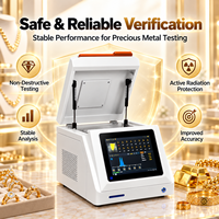 Analyseur de métaux précieux XRF pour l'analyse des alliages d'or, d'argent et de platine avec ordinateur intégré et écran tactile