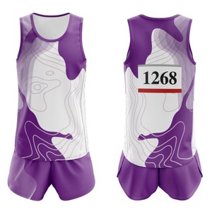 Uniformes Deportivos Unisex de Verano para Atletismo, Calidad Superior, 100% Poliéster, Transpirables, Estampados, Diseños Únicos para Correr - Product Image 5