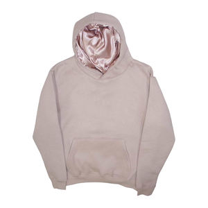 เสื้อมีฮู้ดปักลายบุผ้าซาตินหนาไซส์ใหญ่พิเศษผ้า100% เชือกรูดเสื้อผ้าปรับแต่งได้สำหรับฤดูหนาว - Product Image 4