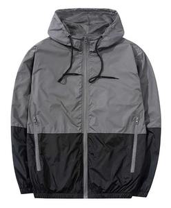 Custom Nylon Windbreaker <b>Jacket</b> Zip up <b>waterproof</b> <b>Men</b> <b>Lightweight</b> Running Outdoor Nylon Hoodie Track <b>Jacket</b> - Product Image 6
