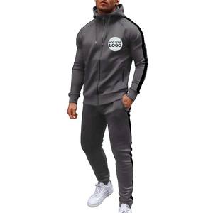 Ensemble de survêtement en coton pour homme Hip Hop Sweats à capuche et pantalons 2 pièces Sweat Streetwear Outfit Fashion Survêtement - Product Image 4