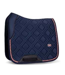 SHEMAX 2024 EQUESTRIAN SS'22 Circulaire Matelassé Jersey Velours Satin Tapis De Selle HAUTE QUALITÉ PERSONNALISÉ QUILTING DESIGN TOUTES LES COULEURS - Product Image 2