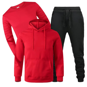 Conjunto de sudadera con capucha y joggers de gran tamaño para hombres y mujeres de alta calidad, ropa de calle elegante de secado rápido para invierno, transpirable y cómodo - Product Image 6