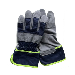 Gants de sécurité en cuir fendu de haute qualité XL Gants de travail imperméables, antidérapants, respirants et durables - Product Image 6