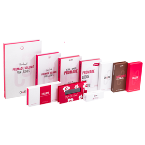 CharmLash Vente en Gros de Cils Synthétiques Naturels Longs, 28 Rangées, Diverses Tailles, Emballage Écologique, Extensions de Cils Privées - Product Image 1