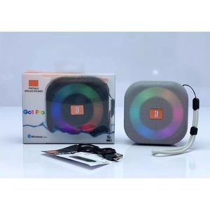 Anello a LED leggero tascabile portatile Bluetooth altoparlante senza fili con cinturino per cellulare universale - Product Image 1