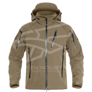 2025 venta al por mayor OEM chaqueta Softshell hombres al aire libre a prueba de viento cortavientos Softshell impermeable chaquetas de los hombres - Product Image 1