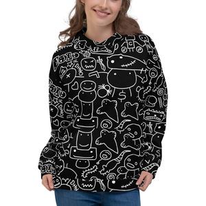 Autumn Winter <b>Thick</b> <b>Fleece</b> 100% Cotton Warm Custom Printed Unisex Harajuku Style Long Sleeve Streetwear Fashion Hoodie - Product Image 5
