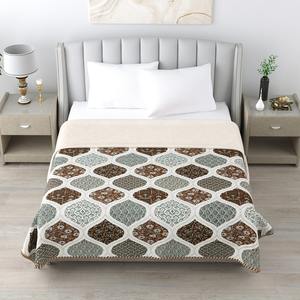 Luxury Indian Printed Cotton Queen Size <b>Double</b> Dohar <b>Quilt</b> Modern Design with Abstract Print Semi-Traditional Style - Product Image 3