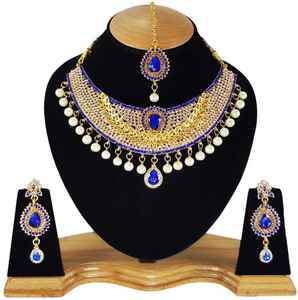 <b>Vintage</b> Style Crystal Zircon Alloy Jewelry Set <b>Necklace</b> Earrings Headpiece Women Engagement Wedding Anniversary Party Gift - Product Image 1