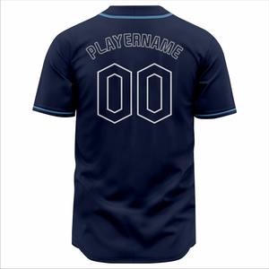 Vente en gros Maillot de baseball unisexe personnalisé Vêtements de sport légers et respirants Rayures noires rouges blanches sublimées grande taille - Product Image 5