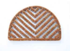 Hot Sales Boot <b>Scraper</b> Door Mats Coconut Husk Fibers 40x60cm Extra Thick Non-Slip Anti-Bacteria Classic Style Home Decor - Product Image 3