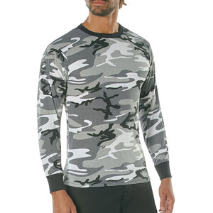 Sudaderas Deportivas para Hombre al por Mayor, Personalizadas con Estampado de Camuflaje, de Algodón Orgánico, Estilo Francés, Unisex, Tallas Grandes y Extra Grandes - Product Image 2