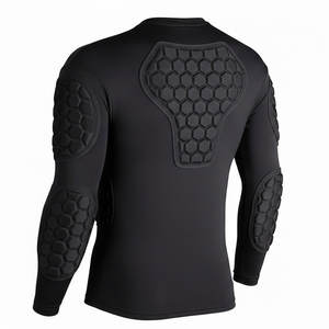 เสื้อป้องกันระดับมืออาชีพ ออกแบบมาด้วยแผ่นรองซับแรงกระแทก สำหรับการขี่กีฬา การฝึกซ้อม และการป้องกัน - Product Image 3