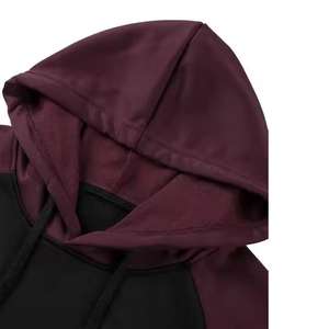 เสื้อฮู้ดดี้โอเวอร์ไซส์กันน้ำคุณภาพสูง สไตล์สตรีทแวร์สั่งทำพิเศษ ผ้าฟลีซหนานุ่ม เนื้อผ้าเฟรนช์เทอร์รี่ หนัก ใส่สบาย สไตล์ลำลองสำหรับฤดูหนาว - Product Image 4