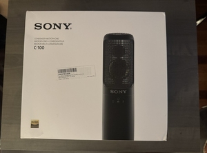 Los Más Vendidos, Micrófono de Condensador de Dos Vías C-100 de Alta Calidad, Nuevo, al por Mayor, Color Negro, Diseño QuickSales - Product Image 2
