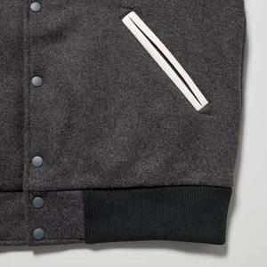 Veste de baseball pour hommes taille personnalisée Streetwear support de style bouton avant prix raisonnable vestes de baseball pour hommes - Product Image 5