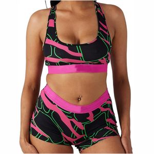 Women's Clothing Fitness Yoga Wear Sets Sportswear Workout Bra Mid Waist <b>Shorts</b> Gym Wear Seamless Breathable Sports <b>Suits</b> Two - Product Image 1
