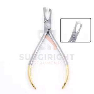 Pince à retirer les brackets orthodontiques en acier inoxydable électrique avec poignée ergonomique, têtes courbées, 3 positions de mâchoires - Product Image 4