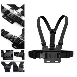 Kaliou G111 Offre Spéciale élastique réglable caméra sangle de poitrine pour Go pro 7 6 5 4 3 + 3 2 1 Xiaoyi Action caméra accessoires - Product Image 3