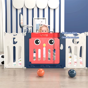 Hot Selling Custom Indoor Playyard Luxury Children <strong>Cheap</strong> Play Yard Kids Portable Foldable Fence Plastic <strong>Baby</strong> Safety <strong>Playpen</strong> - Product Image 5