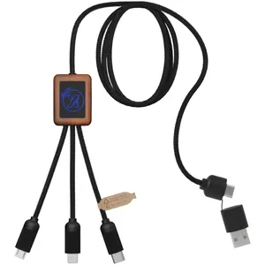 C38 5-in-1 Sustainable USB Charging Cable for Gadgets for Promotions - Product Image 3