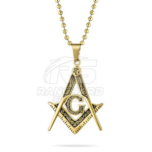 Ensemble de collier et de bijoux maçonniques, vêtements de cérémonie de la loge maçonnique, ensemble de collier et de bijoux maçonniques - Product Image 3