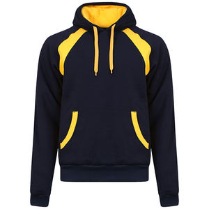 Ventes chaudes en gros Hommes Noir Couleur 100% Coton Hiver Respirant Manches longues Sweats à capuche avec logo de conception personnalisé - Product Image 6