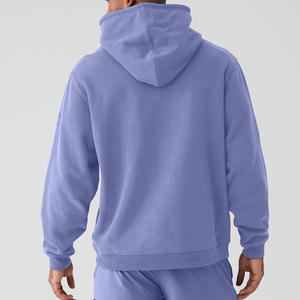 Logo de broderie personnalisé OEM haute qualité 100% coton sweat à capuche surdimensionné épaule tombante Streetwear XS taille lourd GSM motif d'impression - Product Image 2